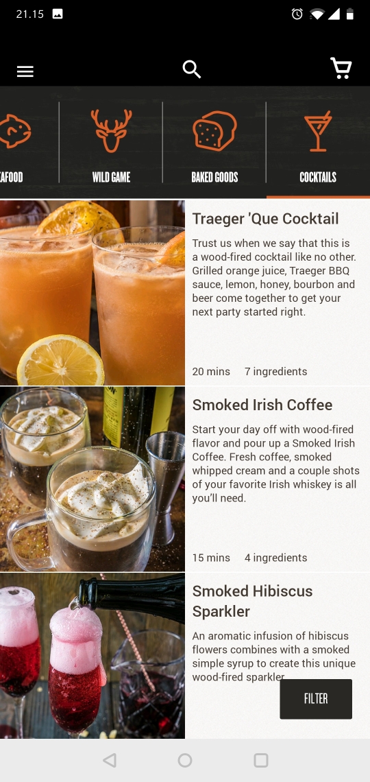 traeger pro 575 grill cocktails